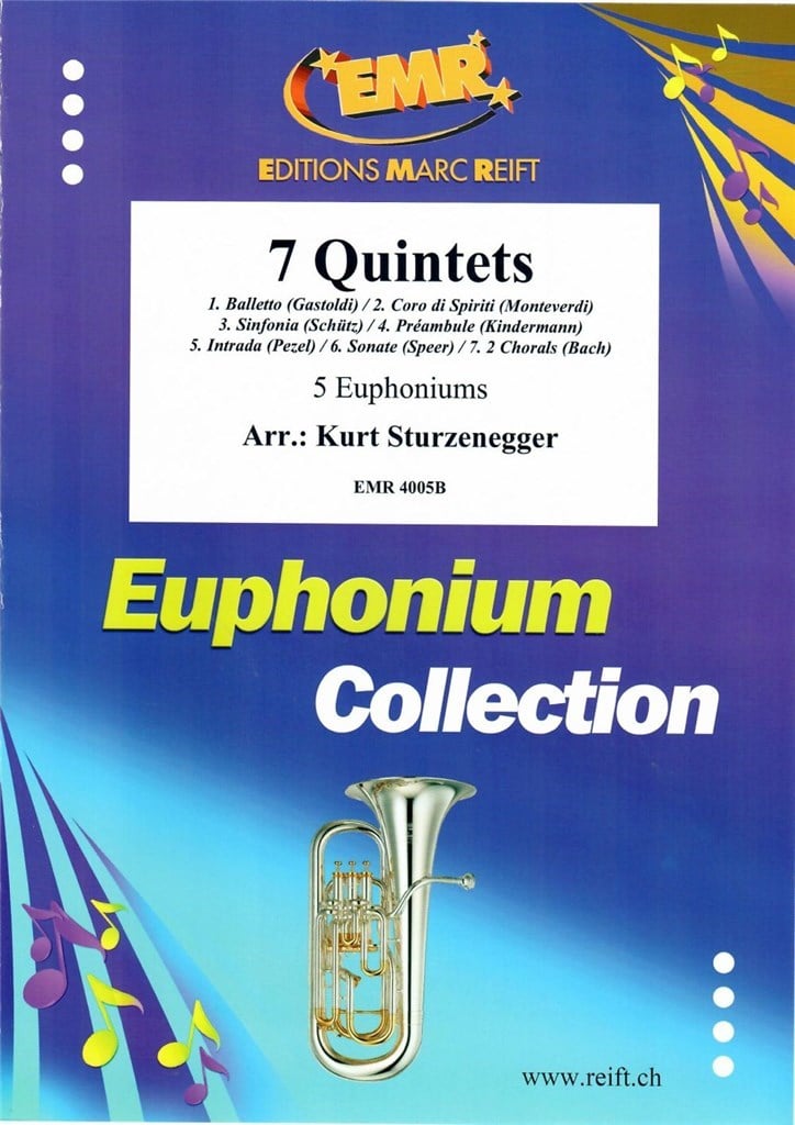 7 Quintettes de la Renaissance et du Baroque